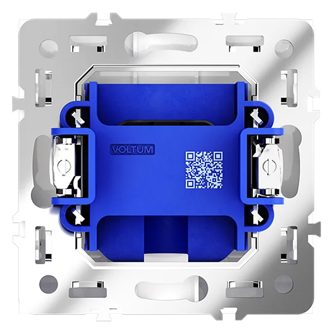Вывод кабеля VOLTUM S70, (белый матовый)