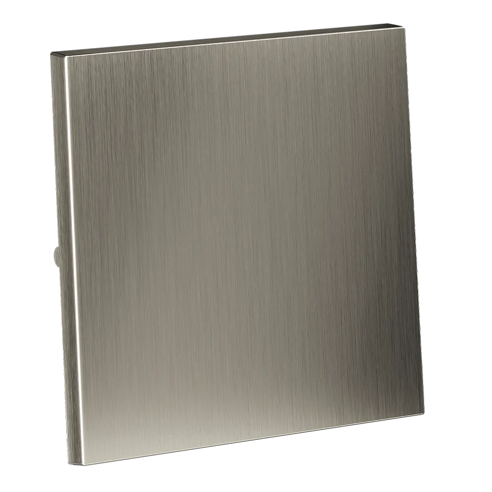 Клавиша для выключателя/переключателя одноклавишного, S70 Metal (никель)