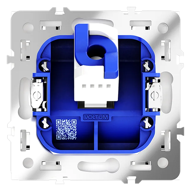 Розетка компьютерная встраиваемая VOLTUM S70 RJ45 кат.6, (кашемир)