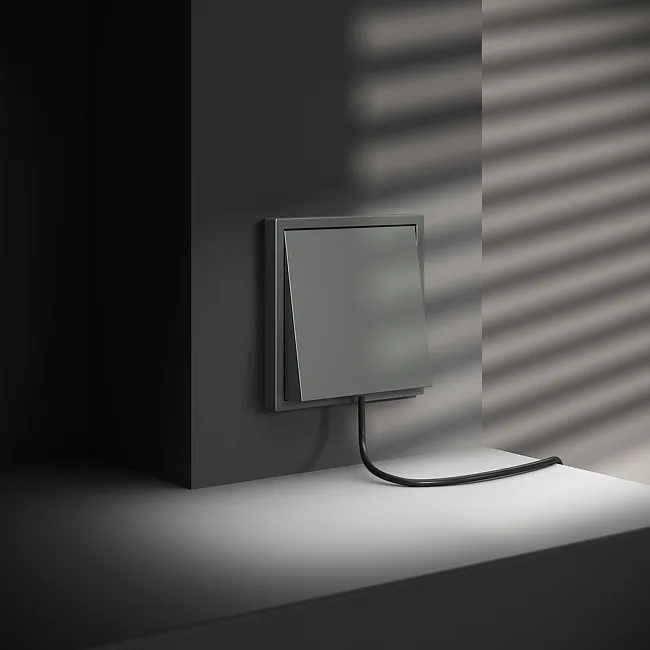 Вывод кабеля VOLTUM S70, (титан)