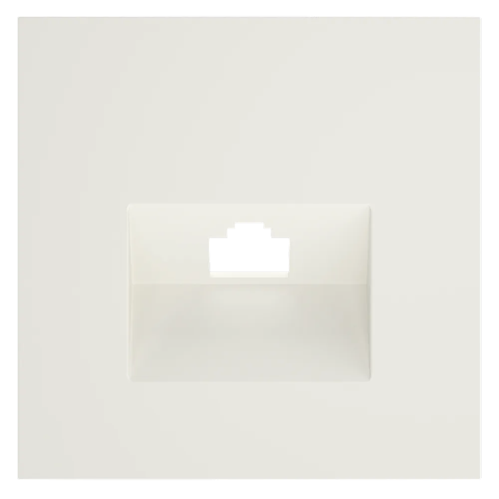 Накладка для розетки компьютерной RJ45 кат.6 и розетки телефонной RJ11 кат.3, S70 (хлопок)