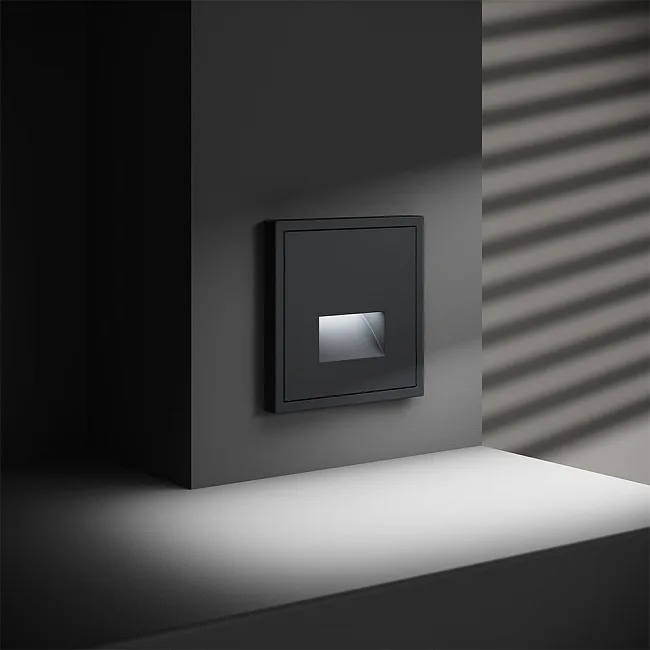 Подсветка светодиодная встраиваемая VOLTUM S70, (графит)