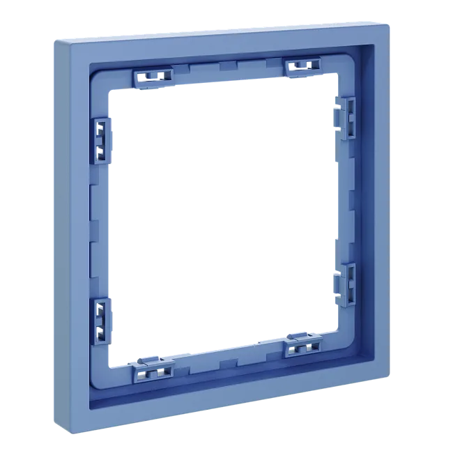 Рамка пластиковая VOLTUM S70 на 1 пост, (деним)