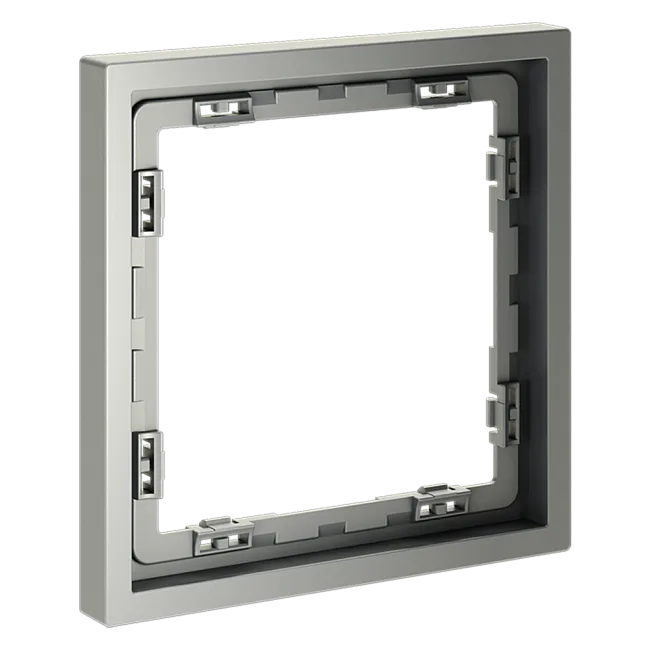 Рамка пластиковая VOLTUM S70 на 1 пост, (сталь)