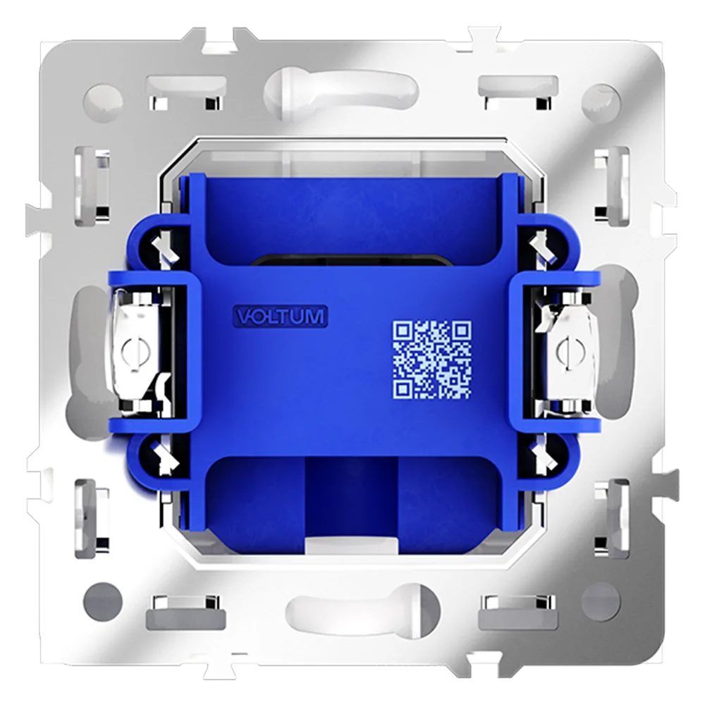 Вывод кабеля VOLTUM S70, (белый матовый)