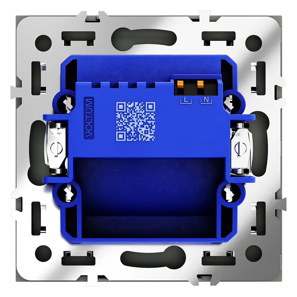 Подсветка светодиодная встраиваемая VOLTUM S70 с датчиком, (черный матовый)