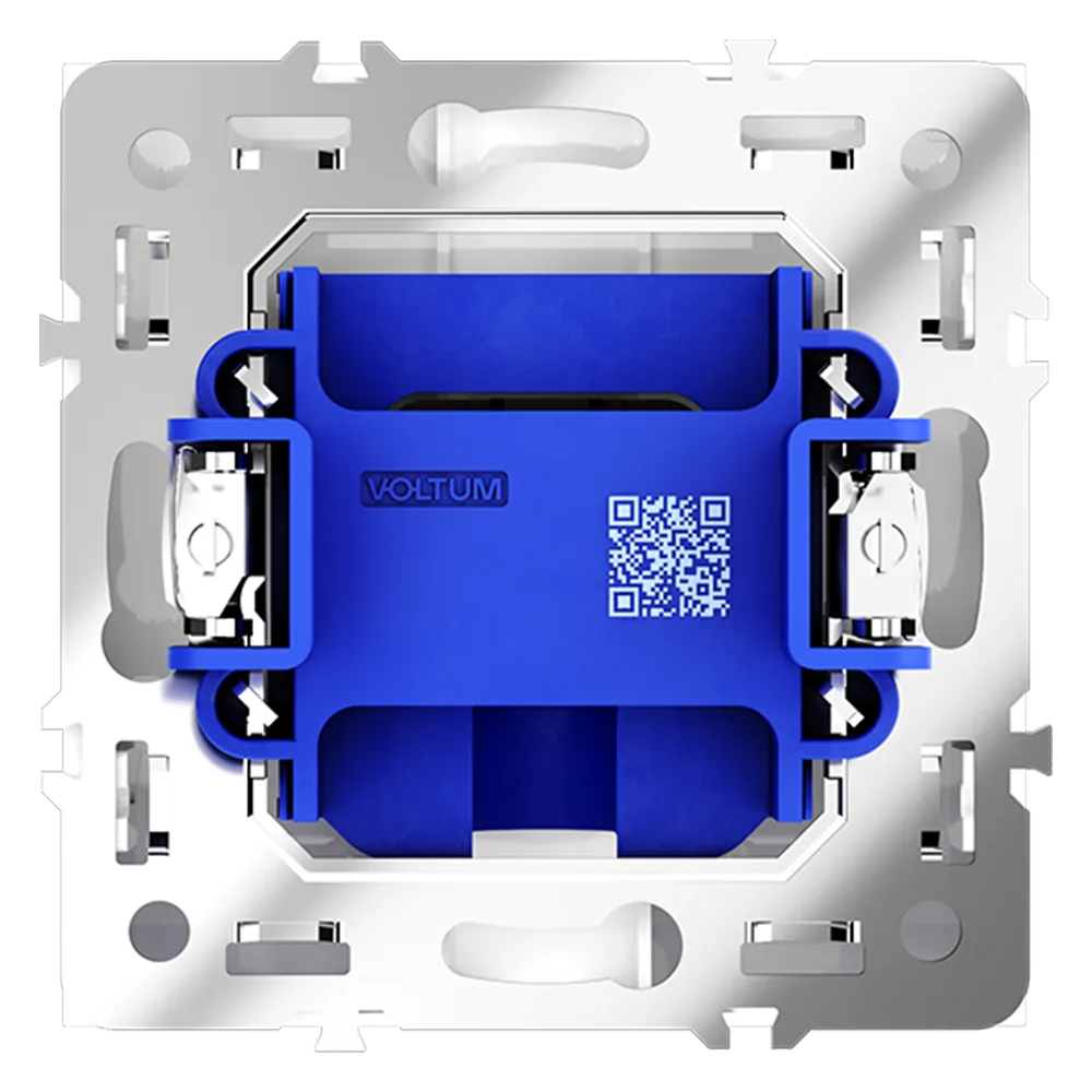Вывод кабеля VOLTUM S70, (белый глянцевый)