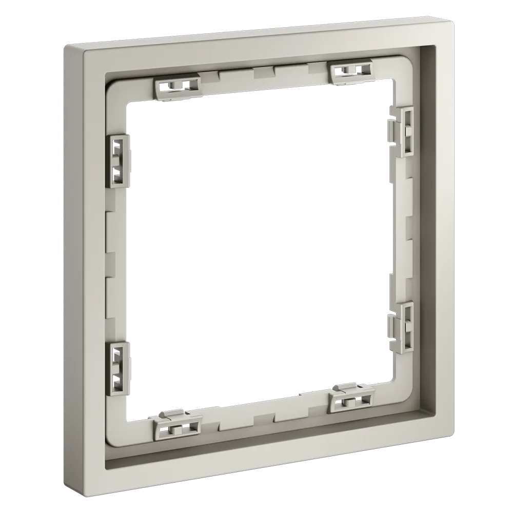 Рамка пластиковая VOLTUM S70 на 1 пост, (кашемир)