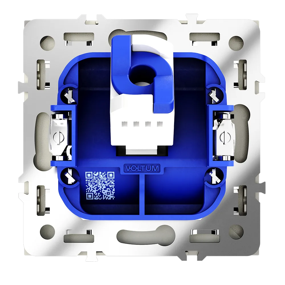 Розетка компьютерная встраиваемая VOLTUM S70 RJ45 кат.6, (шелк)